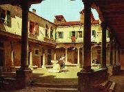 unknow artist European city landscape, street landsacpe, construction, frontstore, building and architecture. 134 oil painting reproduction